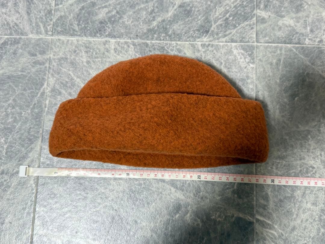 HERMES MOTSCH エルメス モッチ アルパカ ニット帽 ビーニー 56
