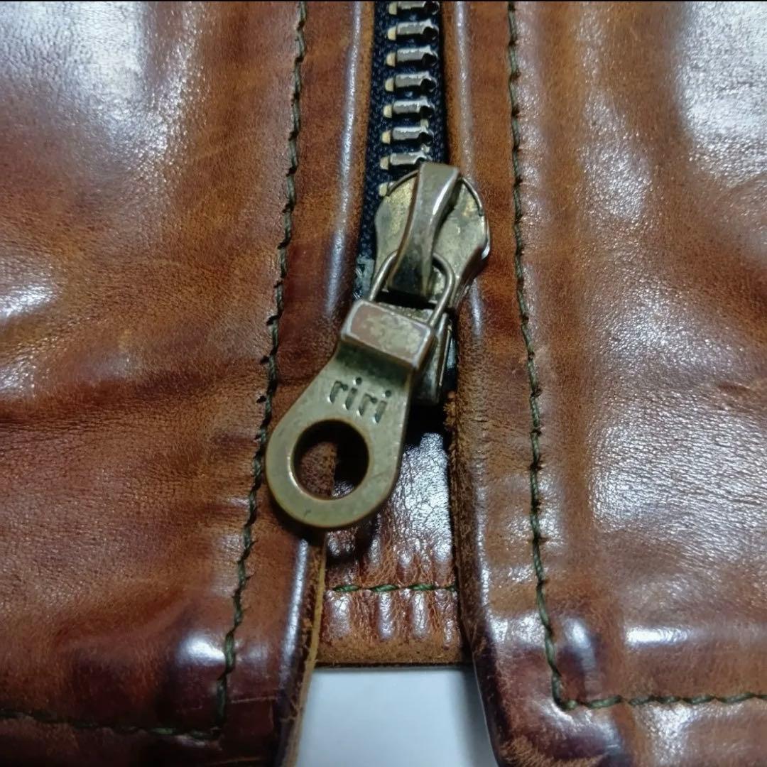 超希少 34 OLD VANSON ENFシングルライダース ホースハイド 馬革