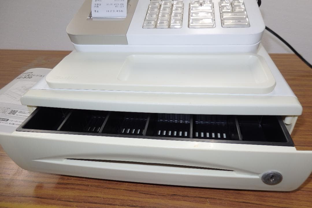 CASIO SE-S30 8部門 軽減税率対応 レジスター 250826
