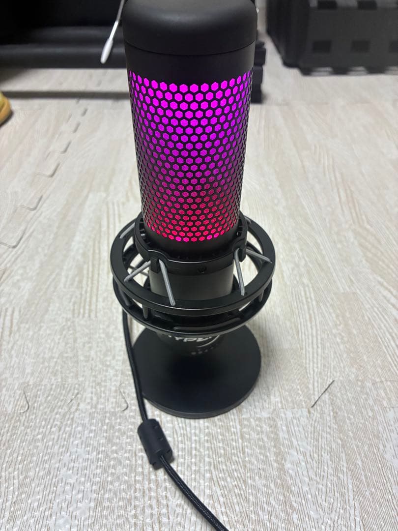 HyperX QuadCast S USBコンデンサーマイク 箱なし