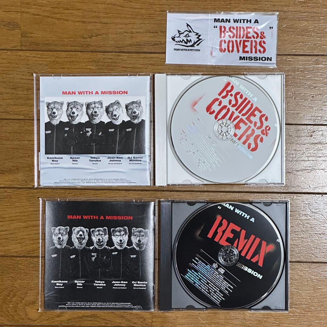 MAN WITH A MISSION CD＋Blu-ray＋特典付き まとめ売り