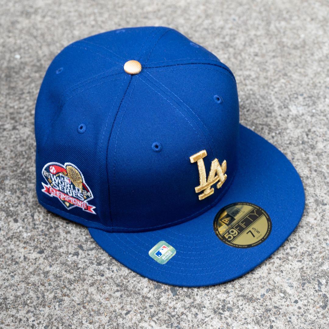 大谷翔平 New Era ドジャース ゴールド 59FIFTY 7 3/8