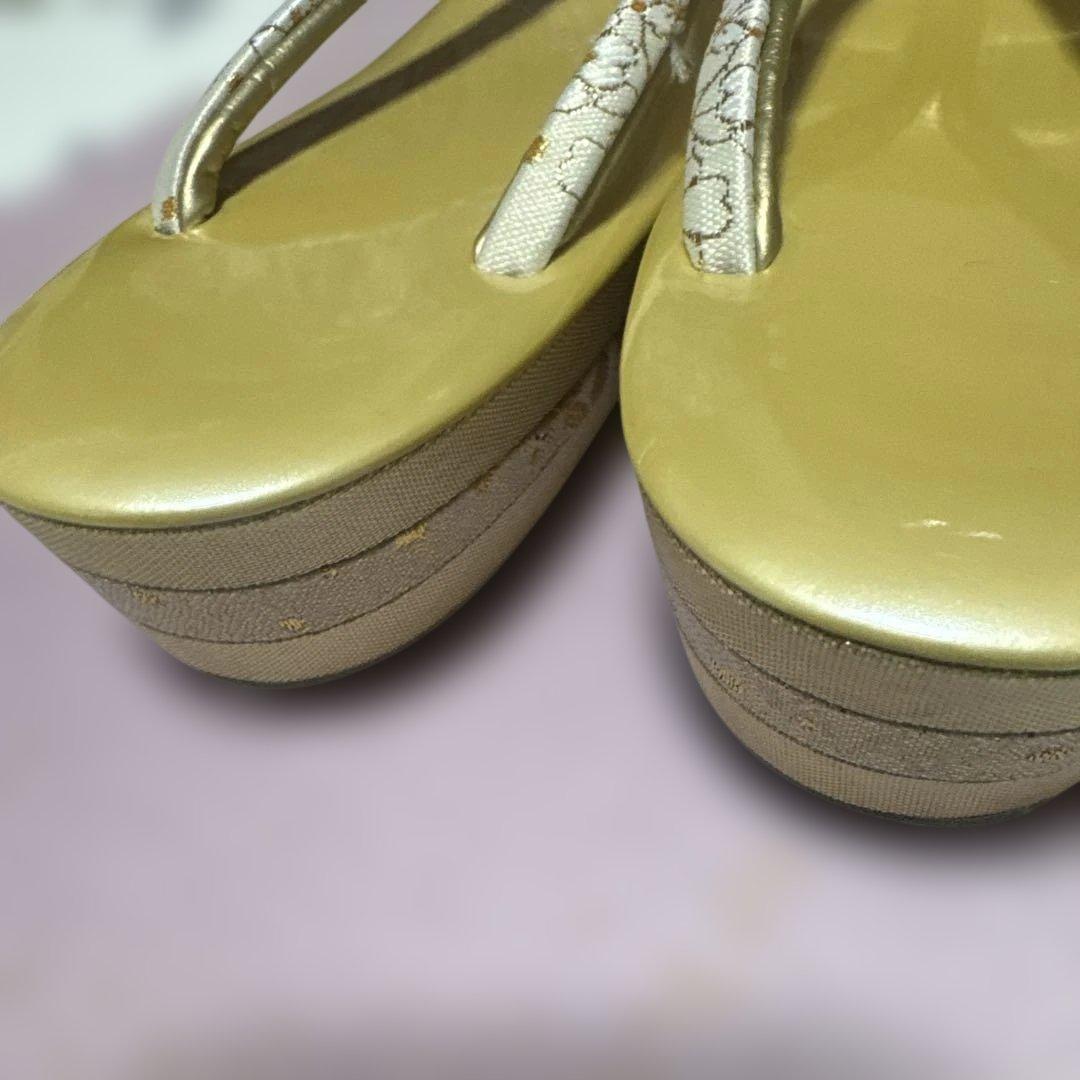 綺麗な桜柄の草履バッグセット