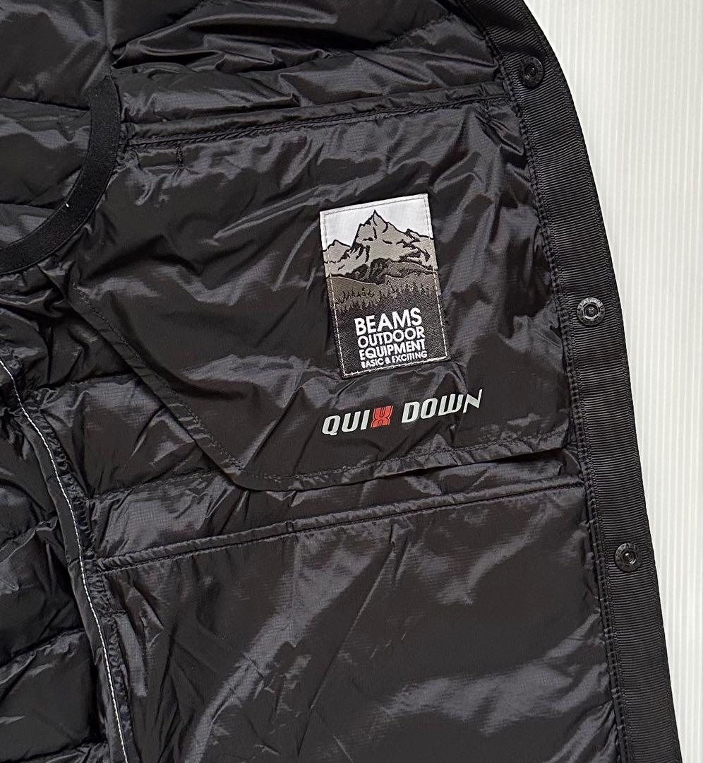 Marmot × BEAMS ブラック ダウンベスト　サイズS