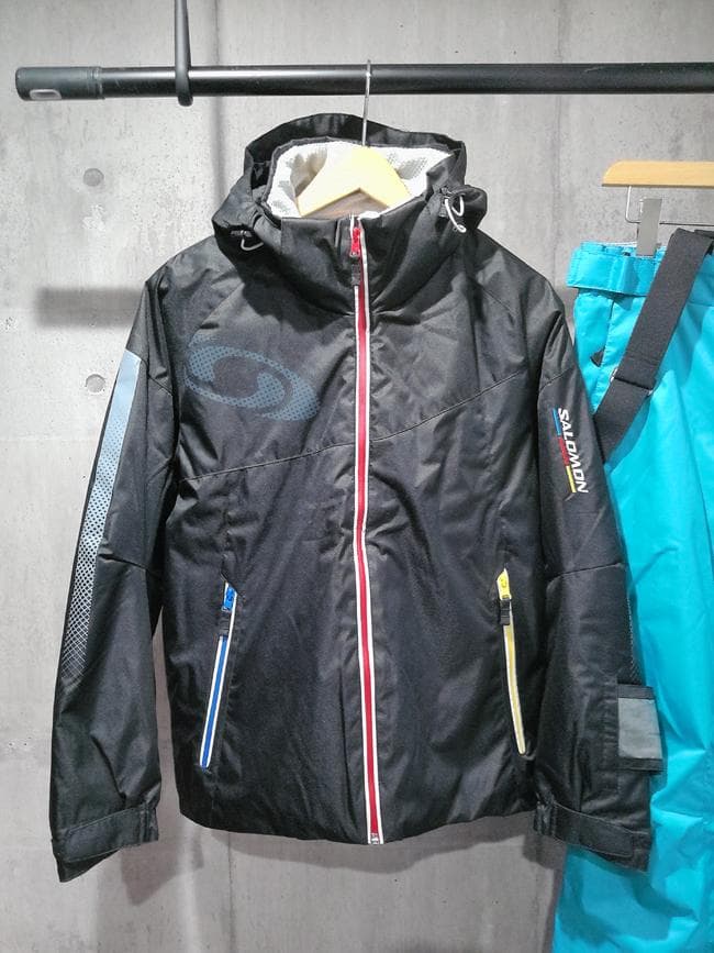 SALOMON サロモン スキーウェア 上下セット メンズM 程度良好