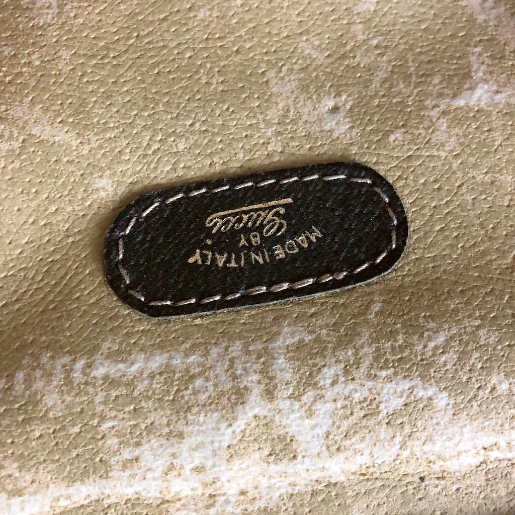 GUCCI グッチ ヴィンテージ トートバッグ GGスプリーム シェリーライン