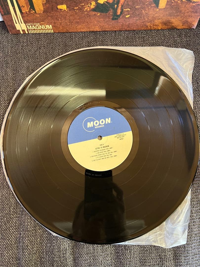 LP邦楽レコード44MAGNUM ACTOR 1985年5大特典付30ML-1