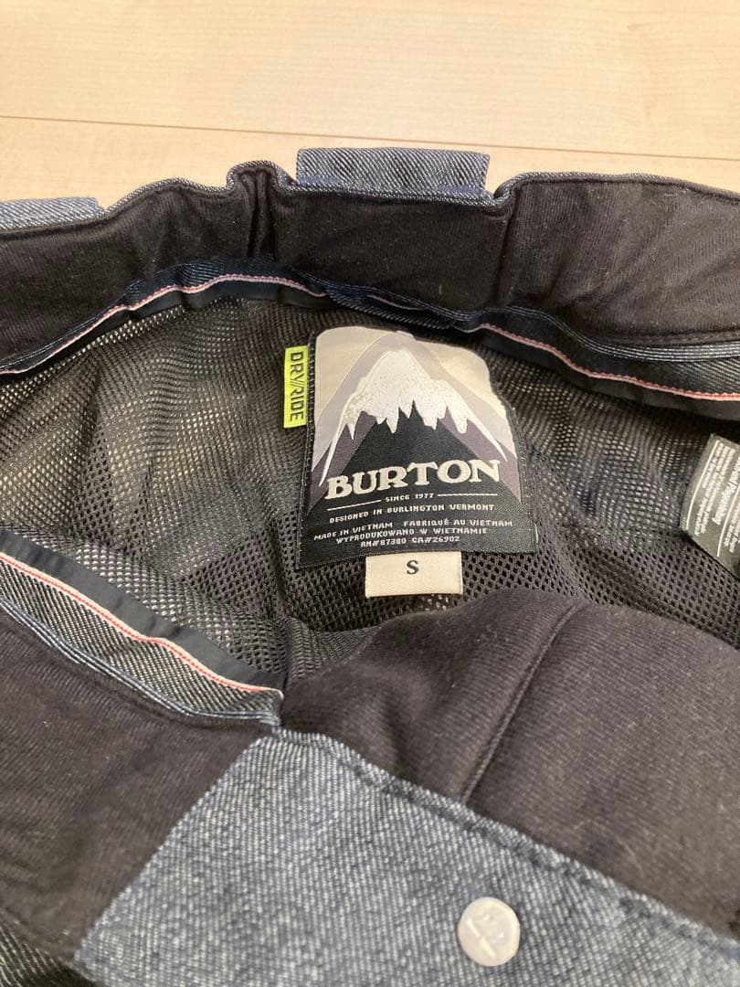 【値下】バートン　Burton スノーボードパンツ　Sサイズ　メンズ　グレー
