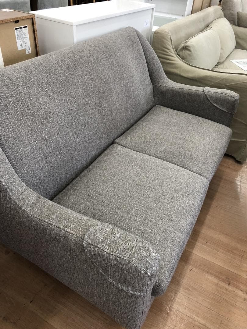 【福岡市限定】2人掛けソファ NOCE HY2691 グレー色