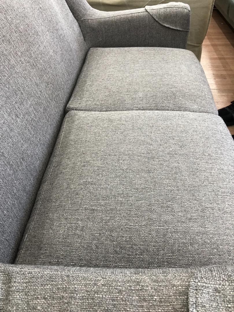 【福岡市限定】2人掛けソファ NOCE HY2691 グレー色