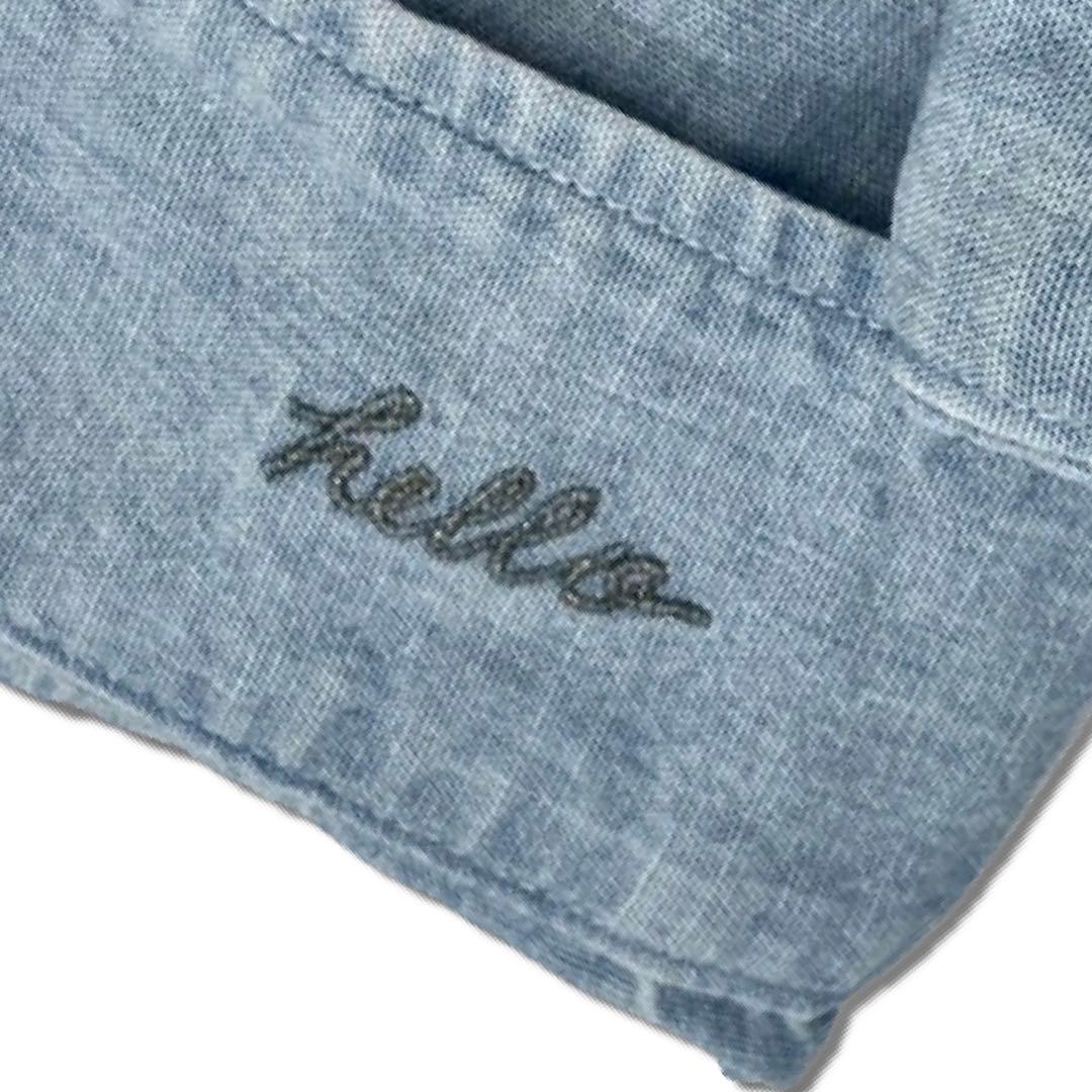 MADISONBLUE ライトブルー シャツワンピース　02