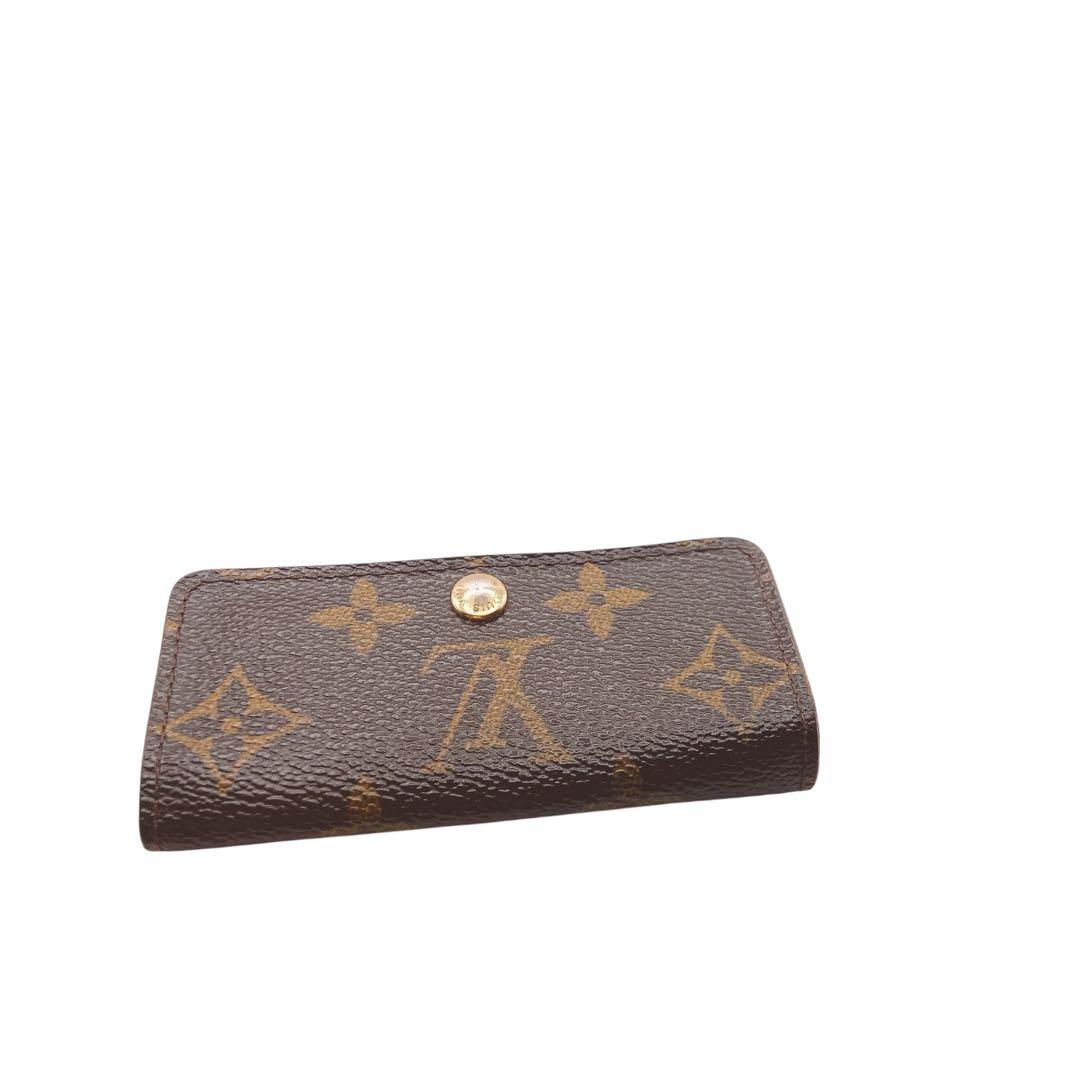 LOUIS VUITTON キーケース　ミュルティクレ4 モノグラム　【美品】
