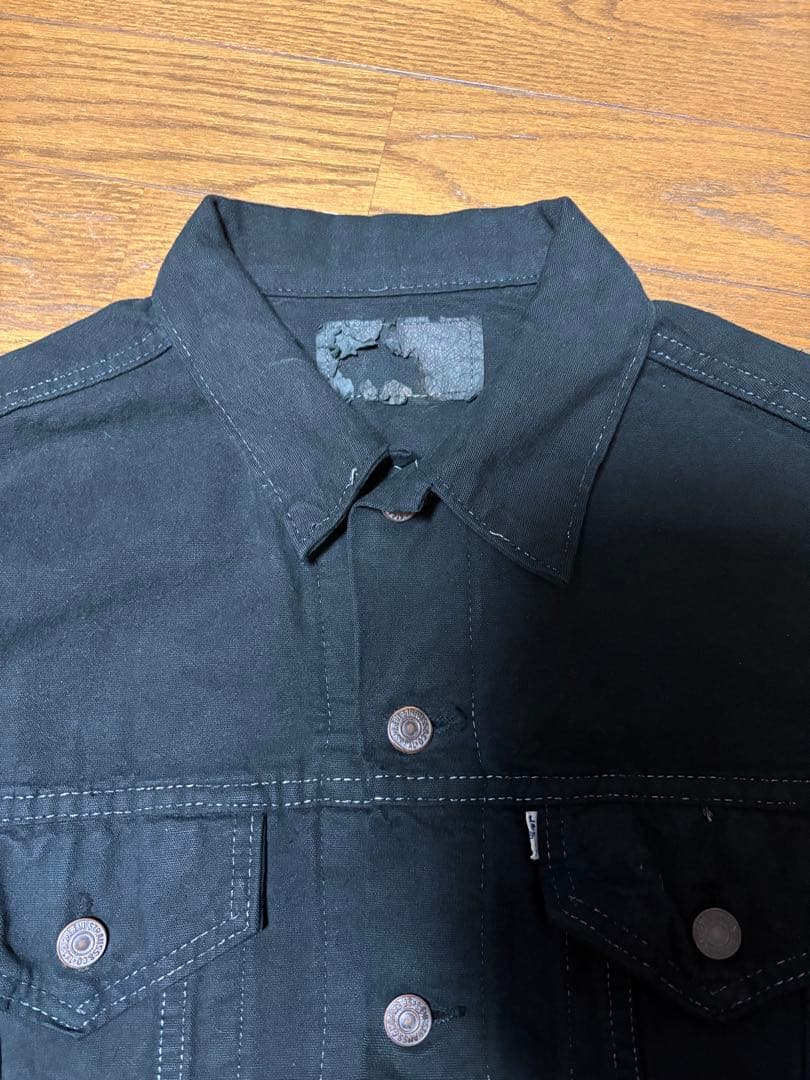 ジャケット・アウター 90s~ Levi's black denim trucker jacket