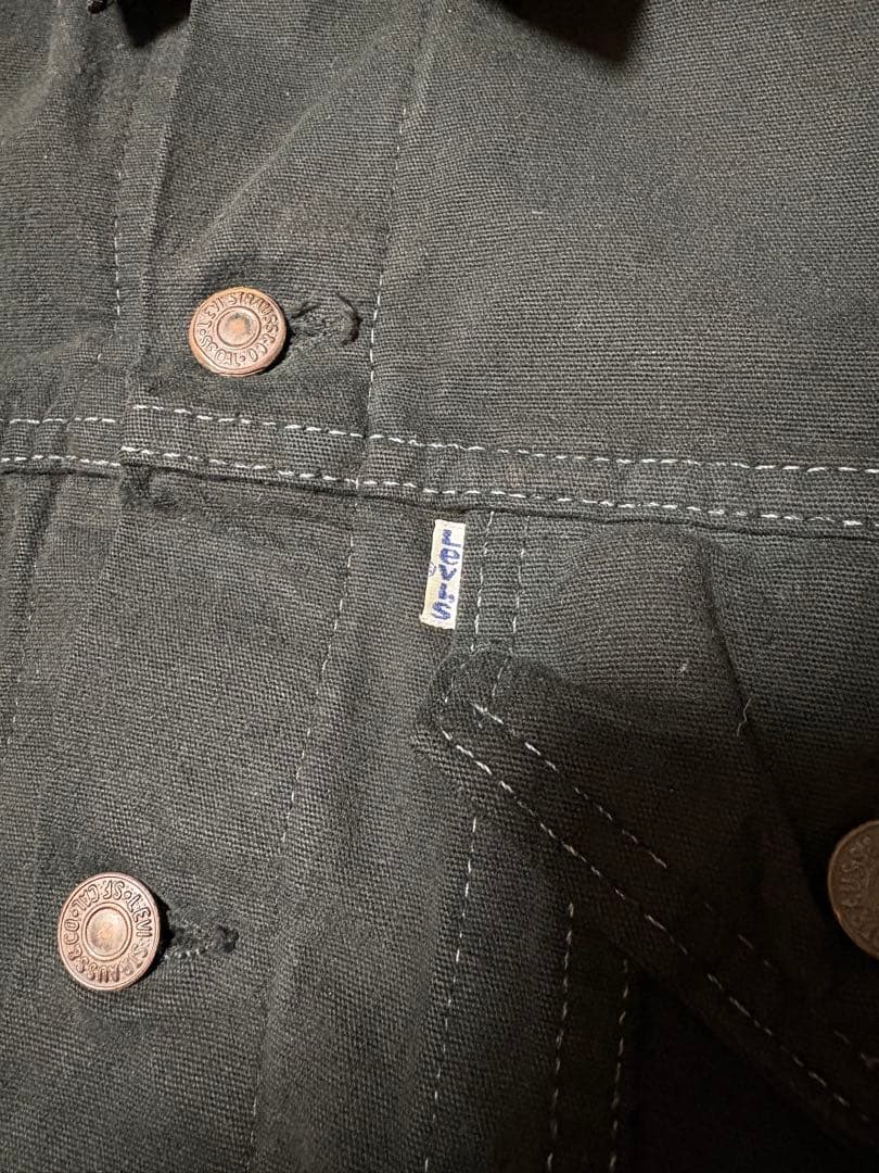ジャケット・アウター 90s~ Levi's black denim trucker jacket
