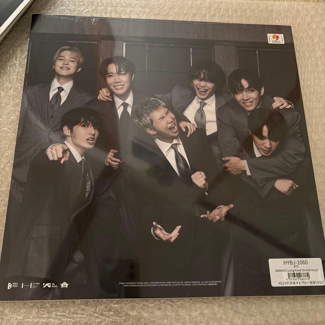 BTS ARIRANG (Standard Vinyl) ジョングク