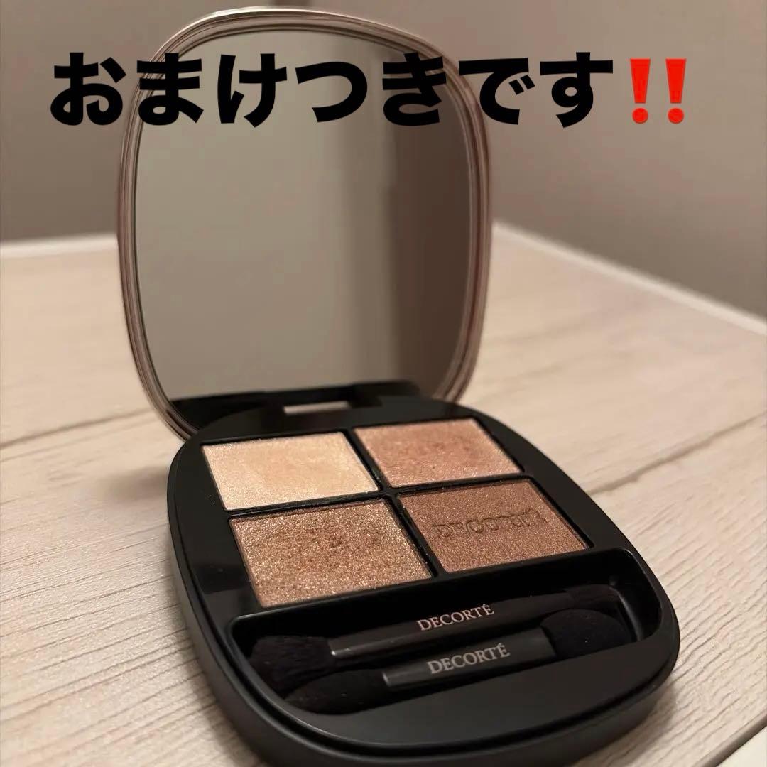 美品　DECORTE スキンシャドウアイパレット 01 ロージーブラウン