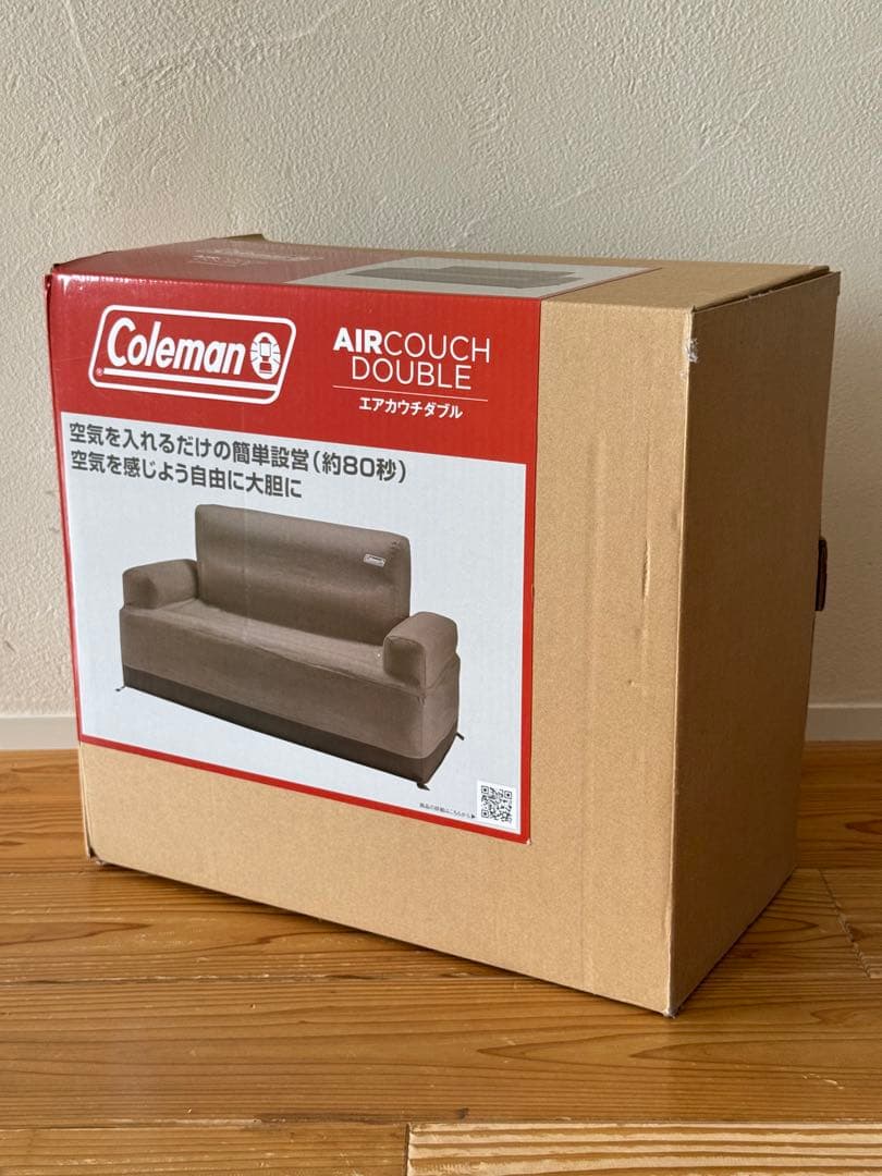 【週末セール】Coleman エアカウチダブル ＋ 4Dクイックポンプ セット