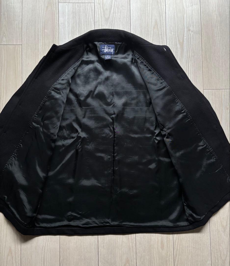 希少 90s OLD STUSSY ウール CPOジャケット 紺タグ M
