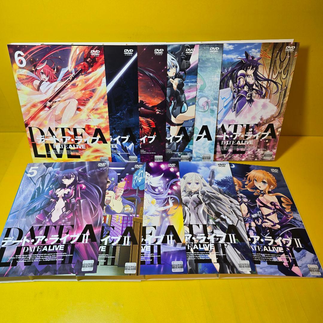 デート・ア・ライブ【Ⅰ/Ⅱ/Ⅲ/Ⅳ/劇場版】DVD 全24巻