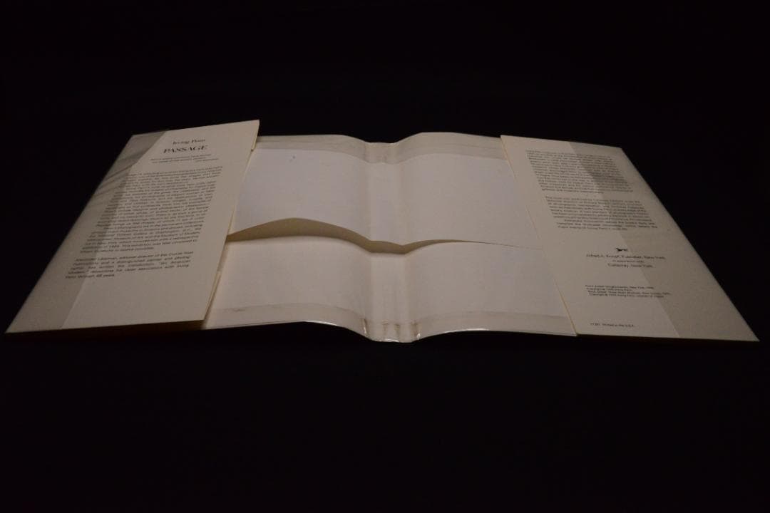 【Passage 】Irving Penn 1991年初版★大幅に値下げしました