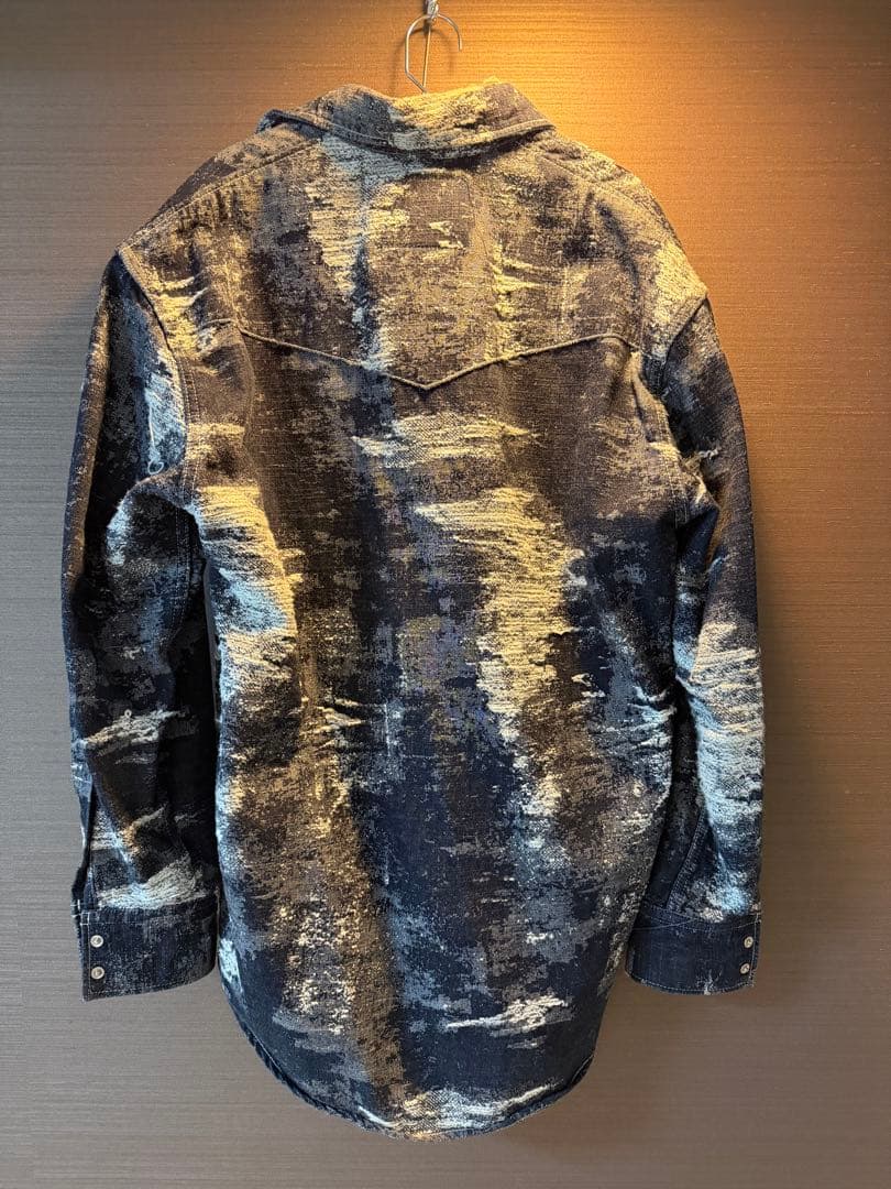 T*E様 TAAKK ダークブルー デニムシャツ　23ss