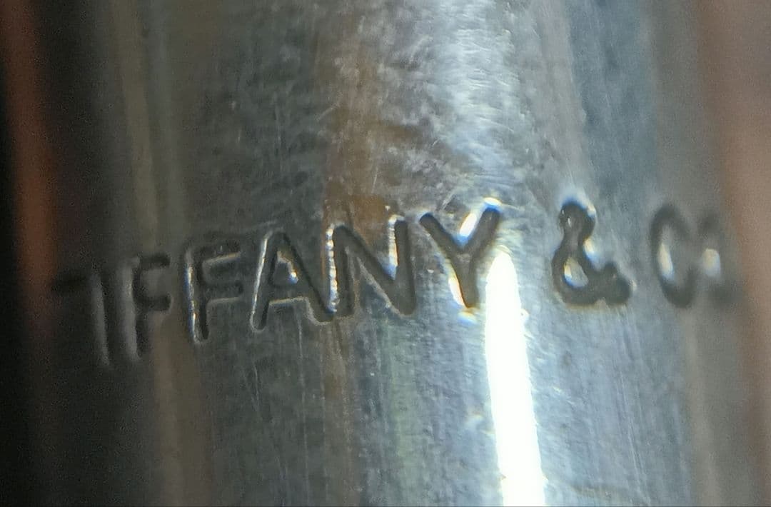 TIFFANY&Co. ティファニー SV925 ツイスト式 ボールペン パター