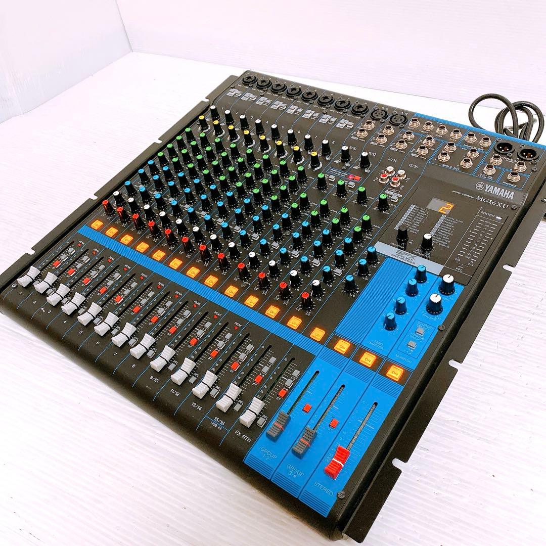 Yamaha MG16XU アナログミキサー ラックマウント付き