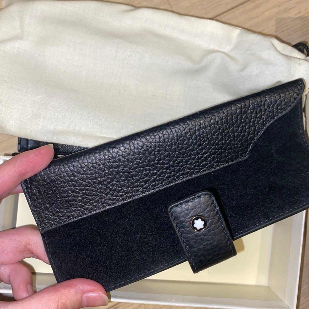 【新品未使用】MONTBLANC 一本差しペンケース 黒 非売品