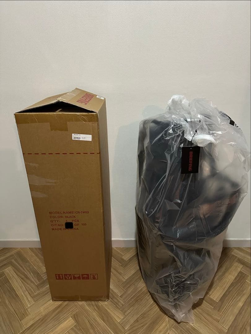 新品 送料込み CR-7 #03ブラック BRIEFINGブリーフィングゴルフ