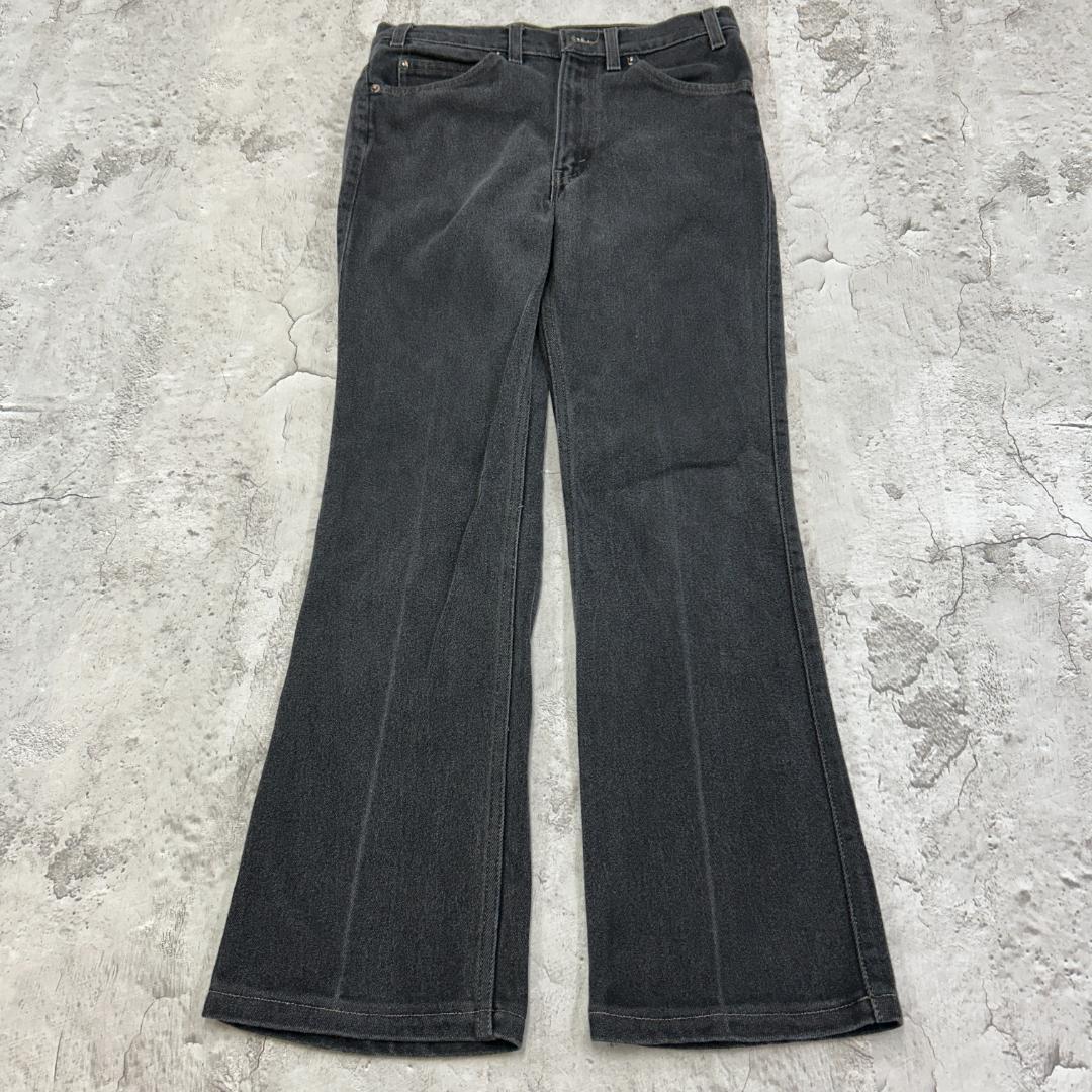 レ*レ様 90s　USA製　リーバイス　517　デニムパンツ　W31　ブラック