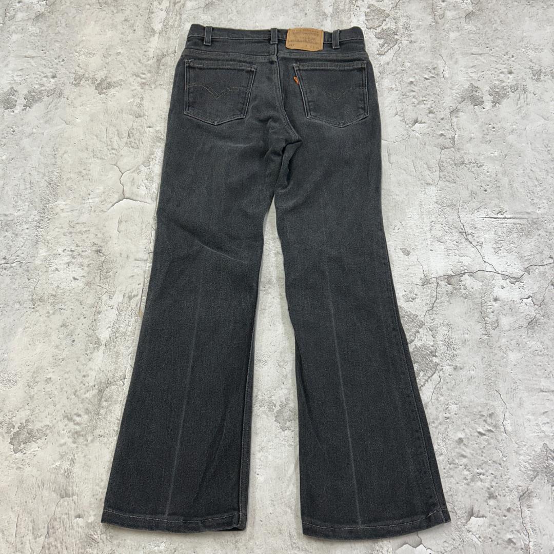 レ*レ様 90s　USA製　リーバイス　517　デニムパンツ　W31　ブラック