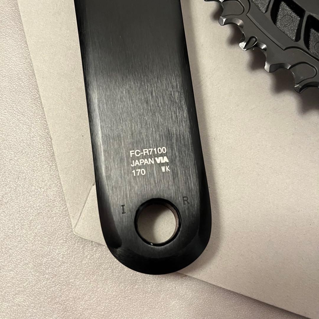 Shimano 105 FC-R7100 50-34T 170mm クランク