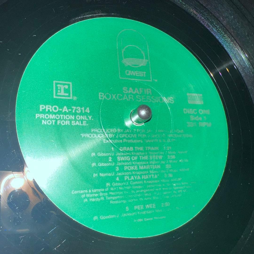 洋楽 Saafir Boxcar Sessions US org 2LP