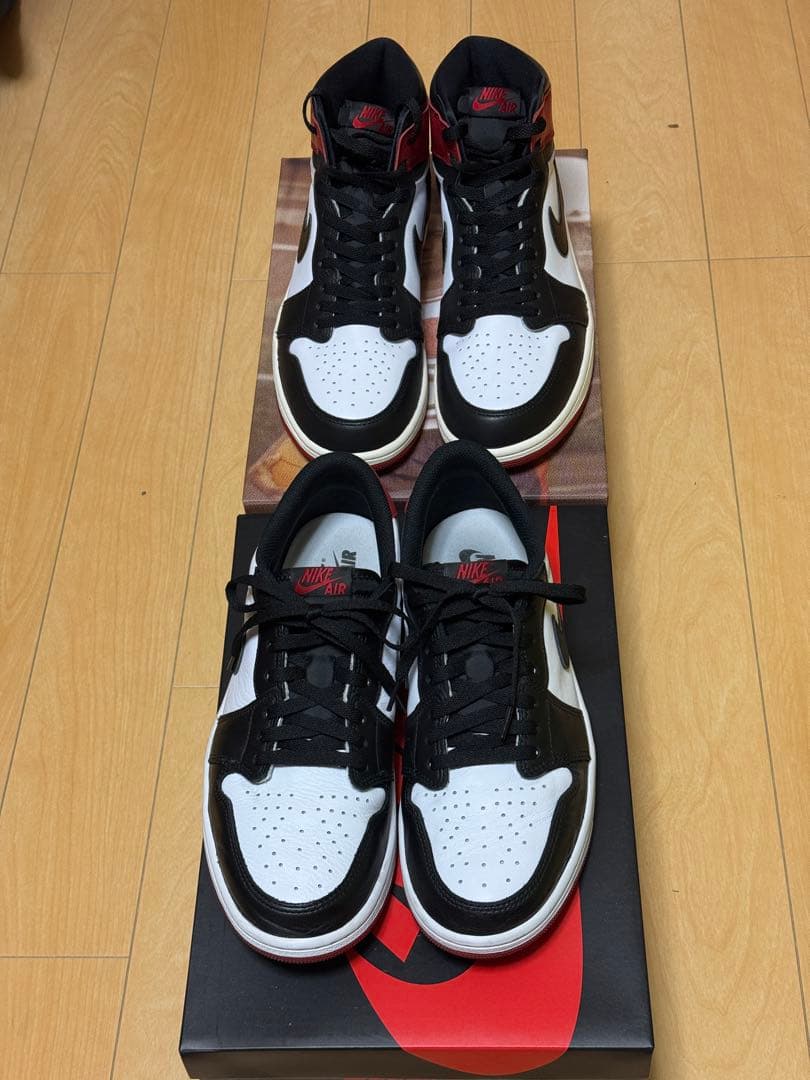 シューズ(男性用) NIKE AIR JORDAN 1 RETRO LOW / HIGH OG 28