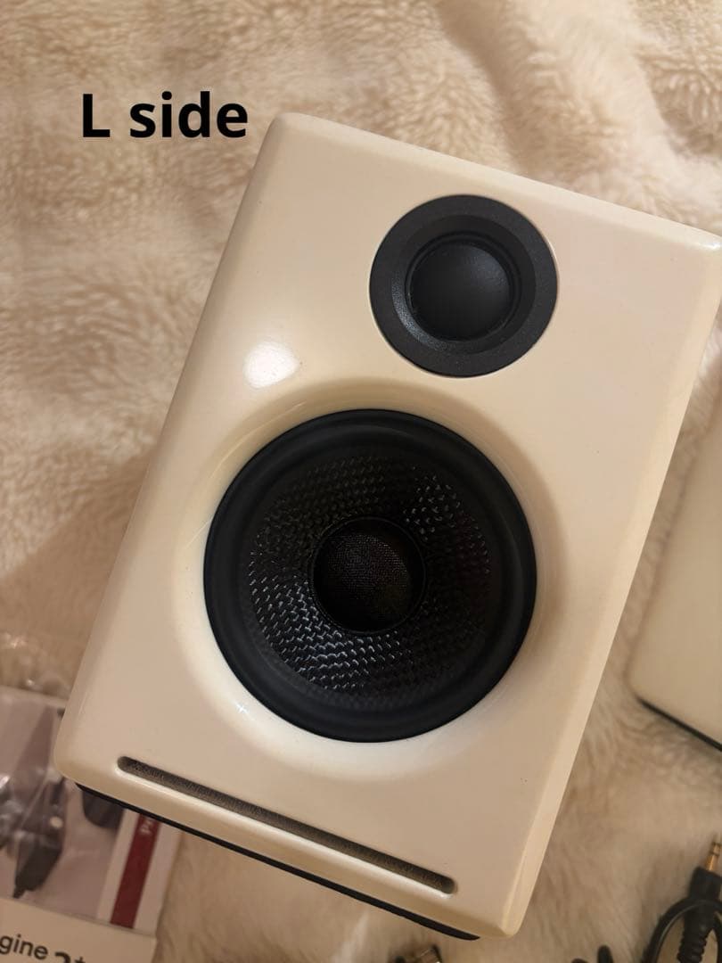 audioengine 2+ ホワイト スタジオモニタースピーカー