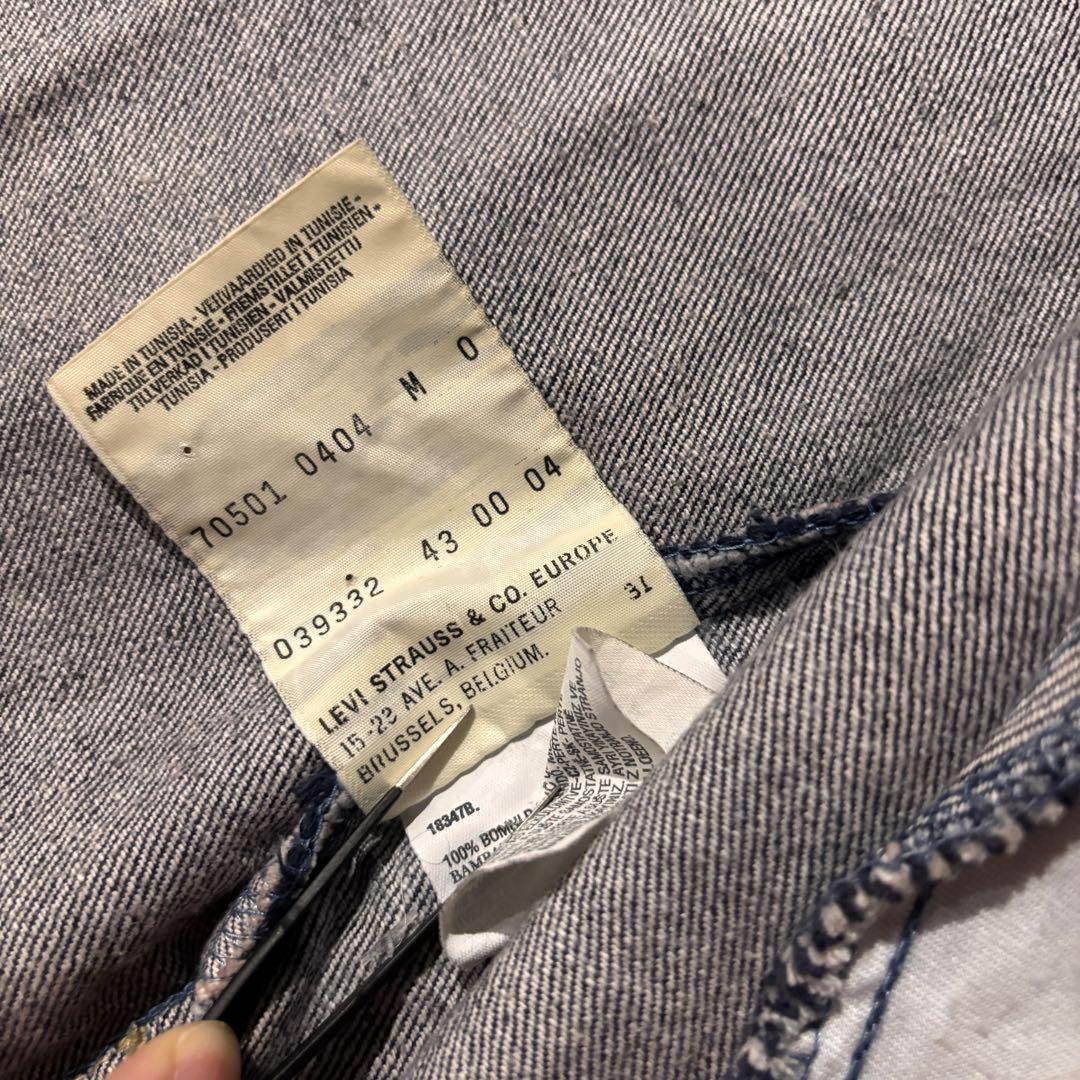 濃紺 Levi’s 70501-0404 大戦モデル 1st L相当#743