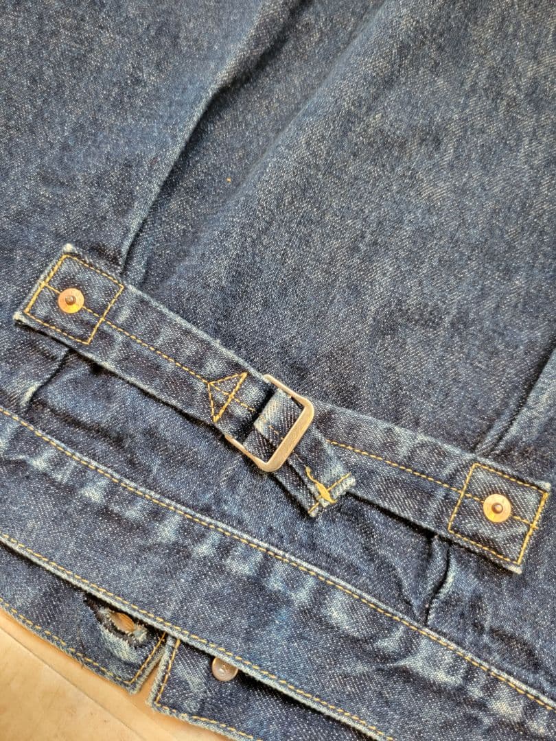 90s 濃紺 日本製 Levi's 71506XX ファースト 大戦モデル 36