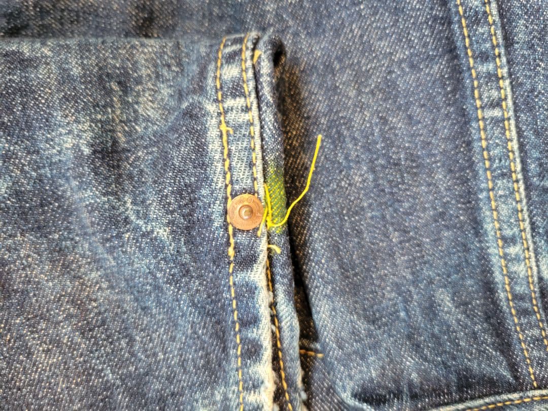 90s 濃紺 日本製 Levi's 71506XX ファースト 大戦モデル 36