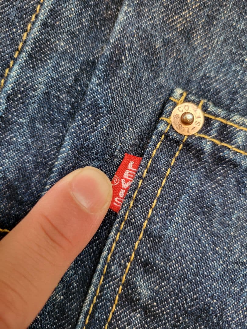 90s 濃紺 日本製 Levi's 71506XX ファースト 大戦モデル 36