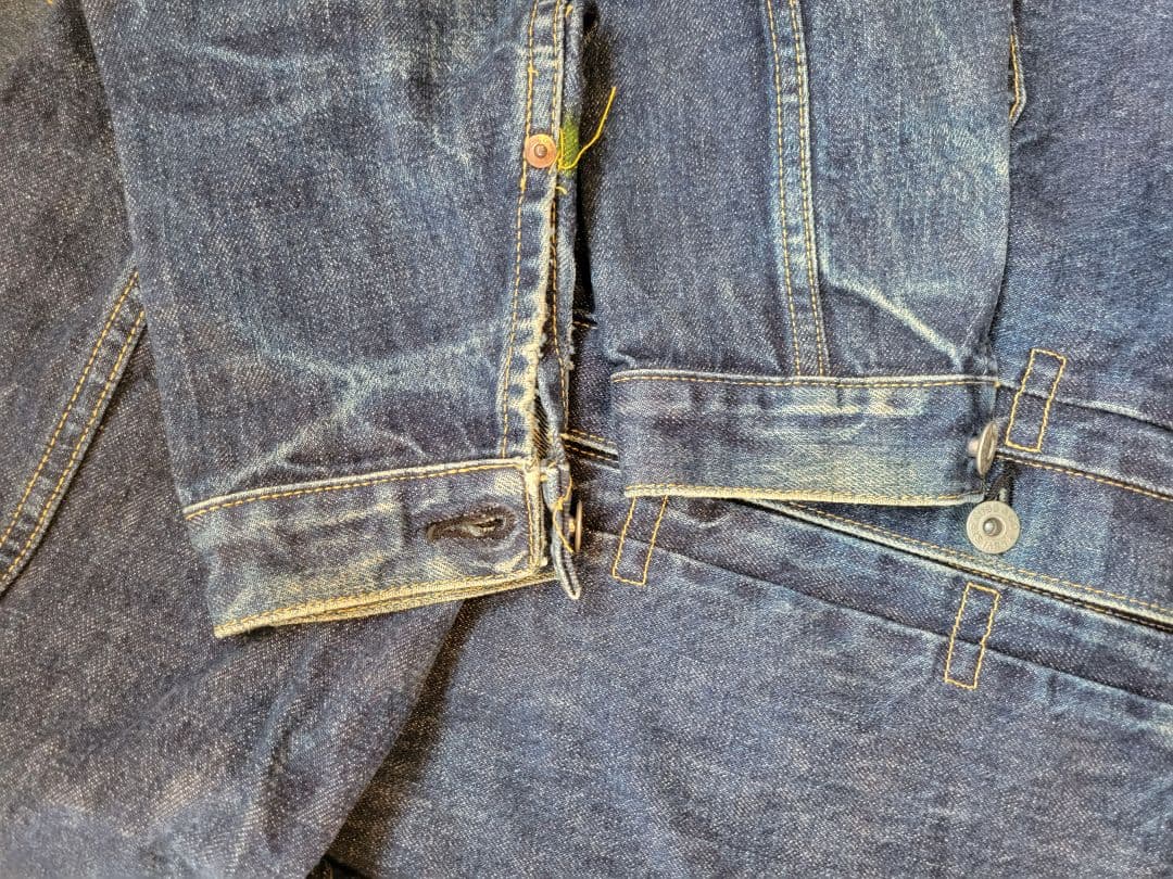 90s 濃紺 日本製 Levi's 71506XX ファースト 大戦モデル 36