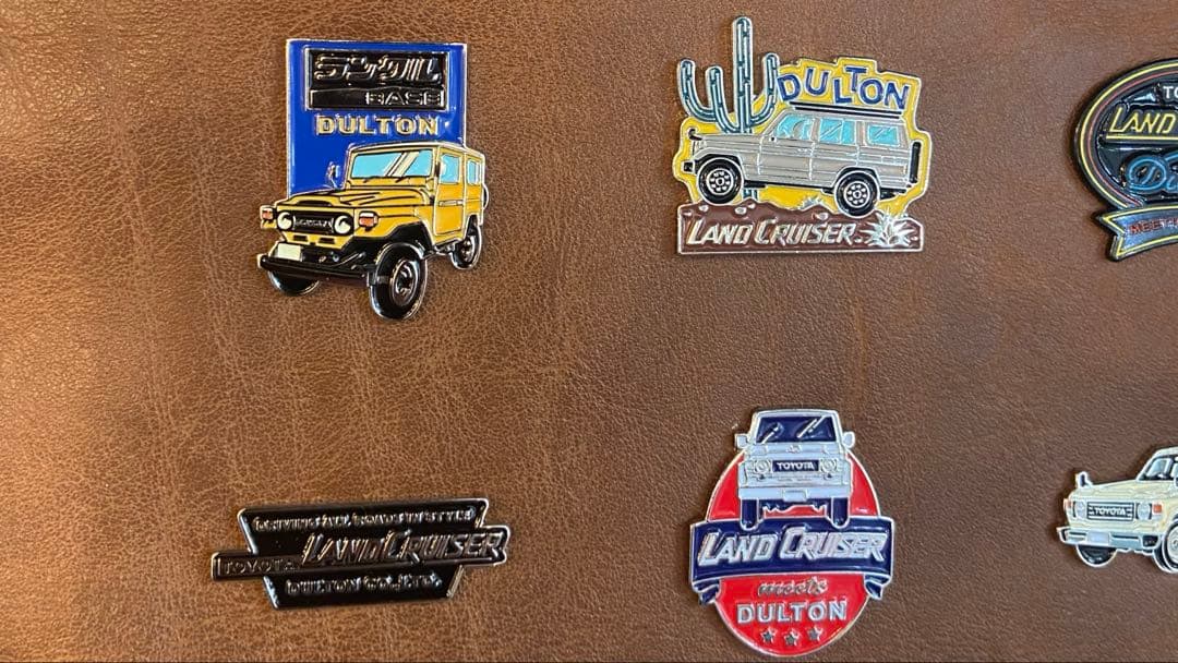 数量限定 LAND CRUISER×DULTON ピンズ 6個セット