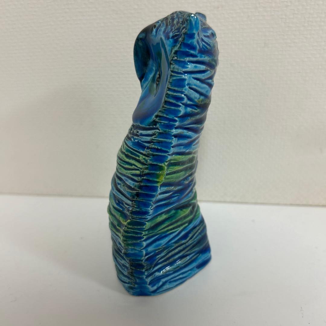 イタリア製　Flavia フラビア　ビトッシ　フクロウ　置物　陶器置物