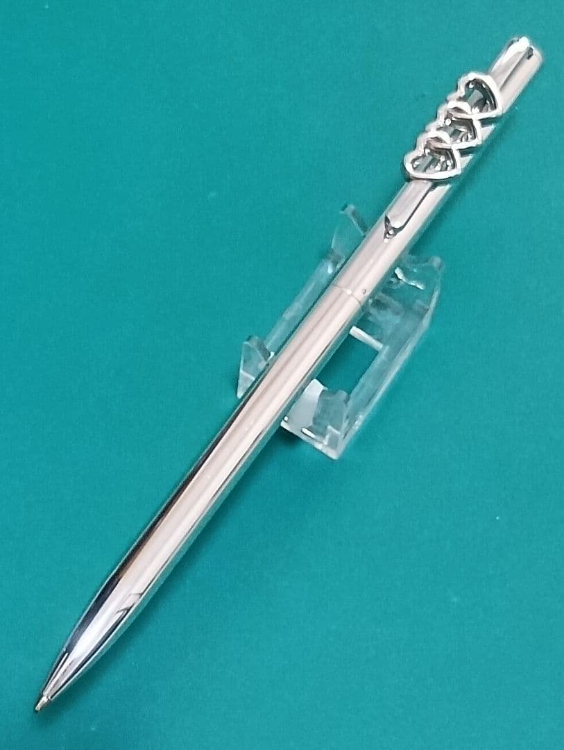 ヴィンテージ美品Tiffany & Co.　SV925トリプル ハートボールペン
