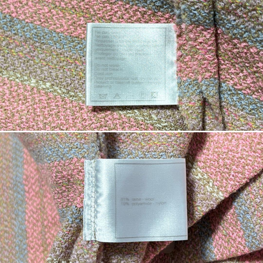 CHANEL シャネル シェルボタン ワンピース 42
