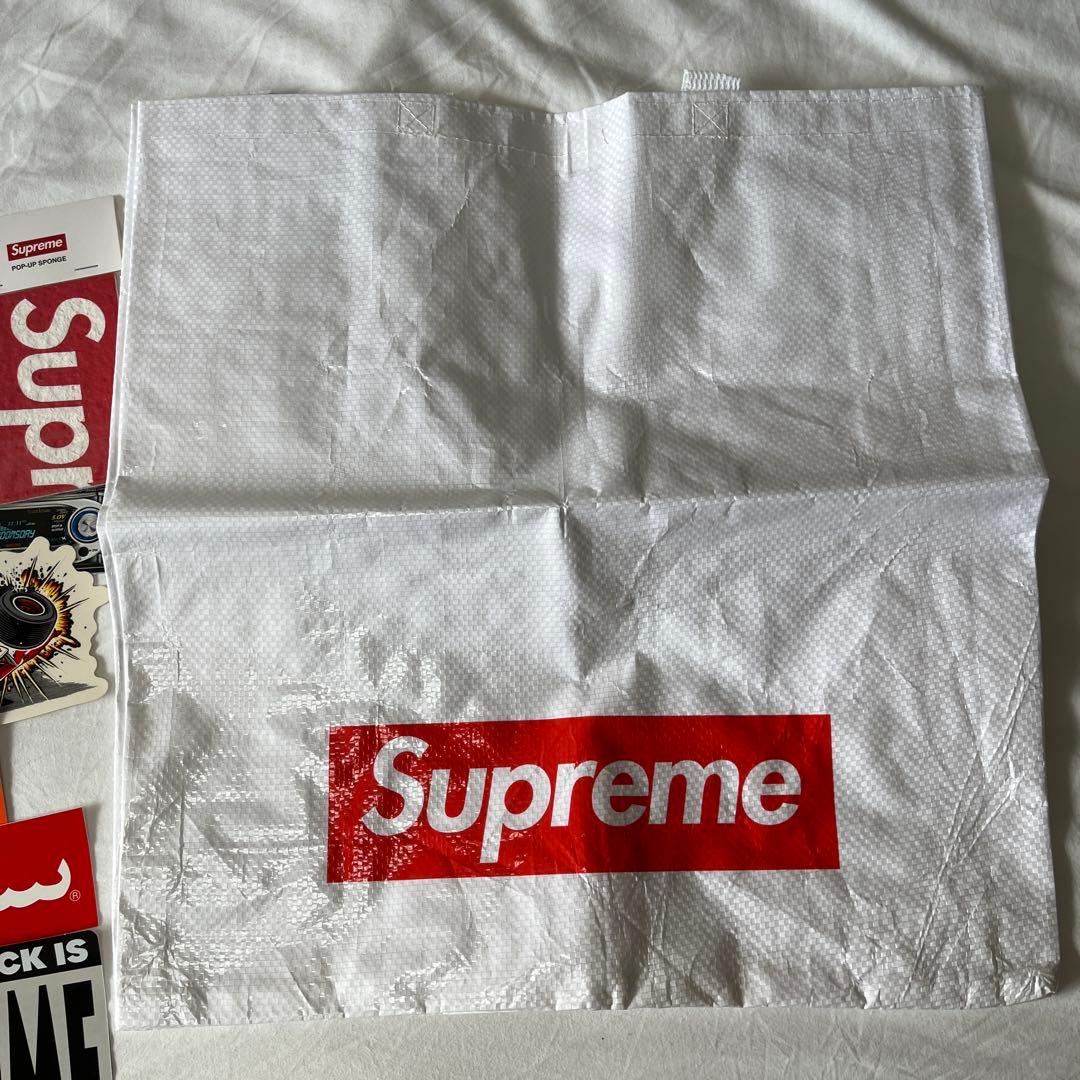 Supreme ステッカー　ショップ袋セット　シュプリーム　スポンジ付き　87枚