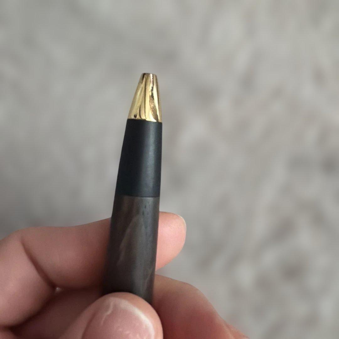 ボナンペン　黒柿　木製シャープペンシル　未使用に近い