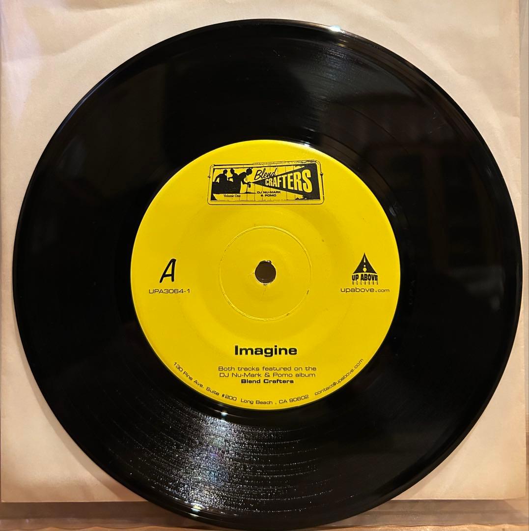 DJ Nu-Mark & Pomo imagine 7inc レコード