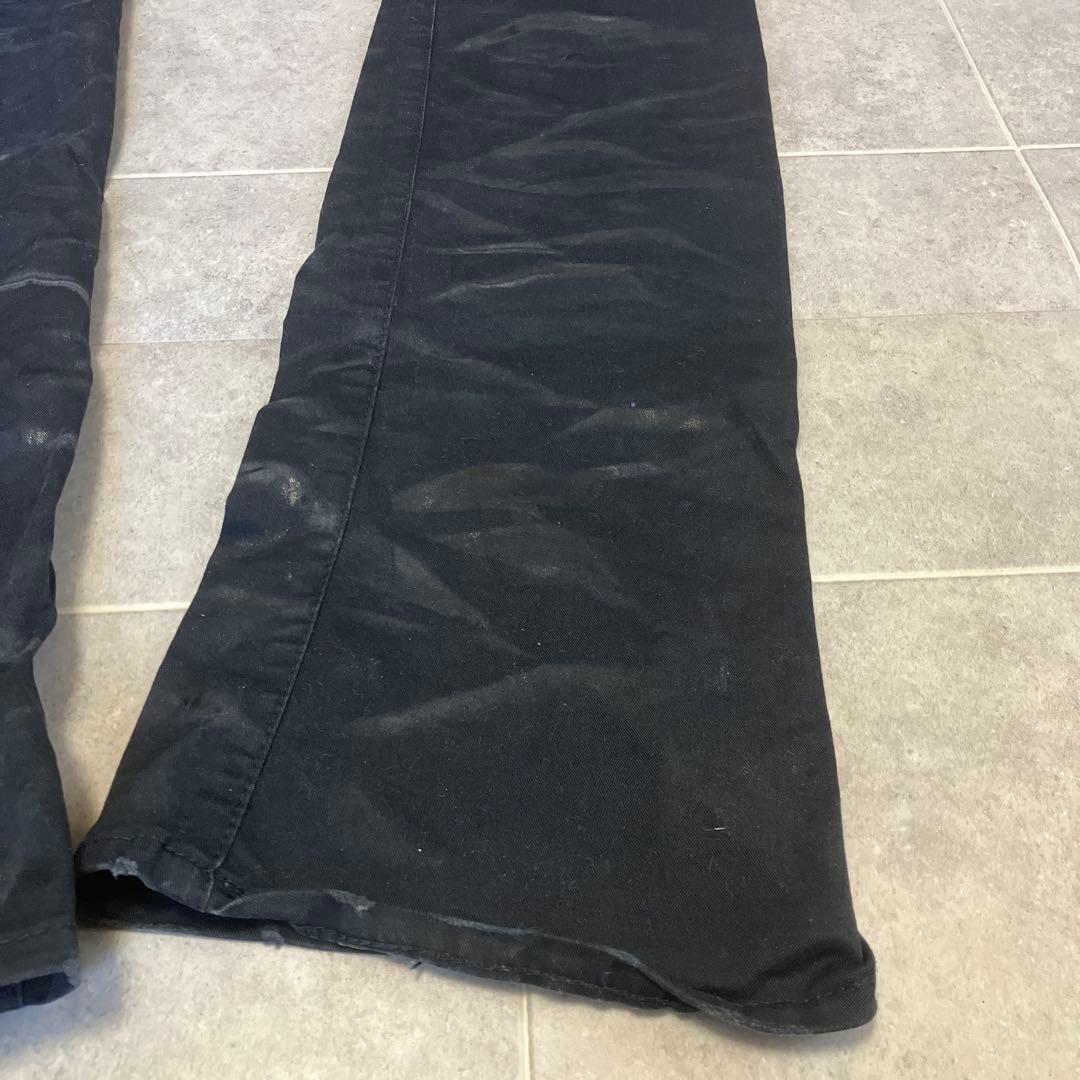 CIVARIZE ブーツカット ブラックデニム 股下87cm アタリ加工 y2k