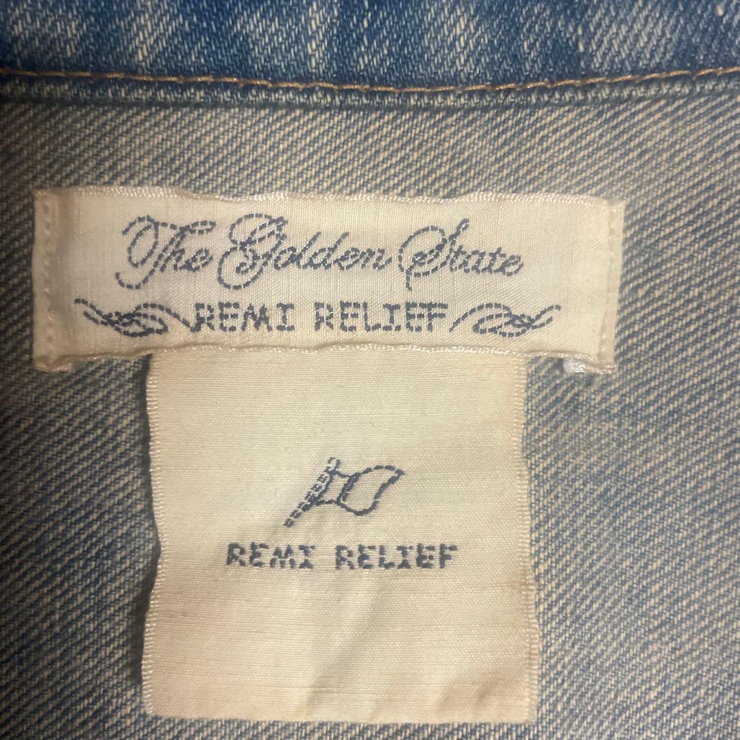 レミレリーフ　REMI RELIEF デニムジャケット Sサイズ