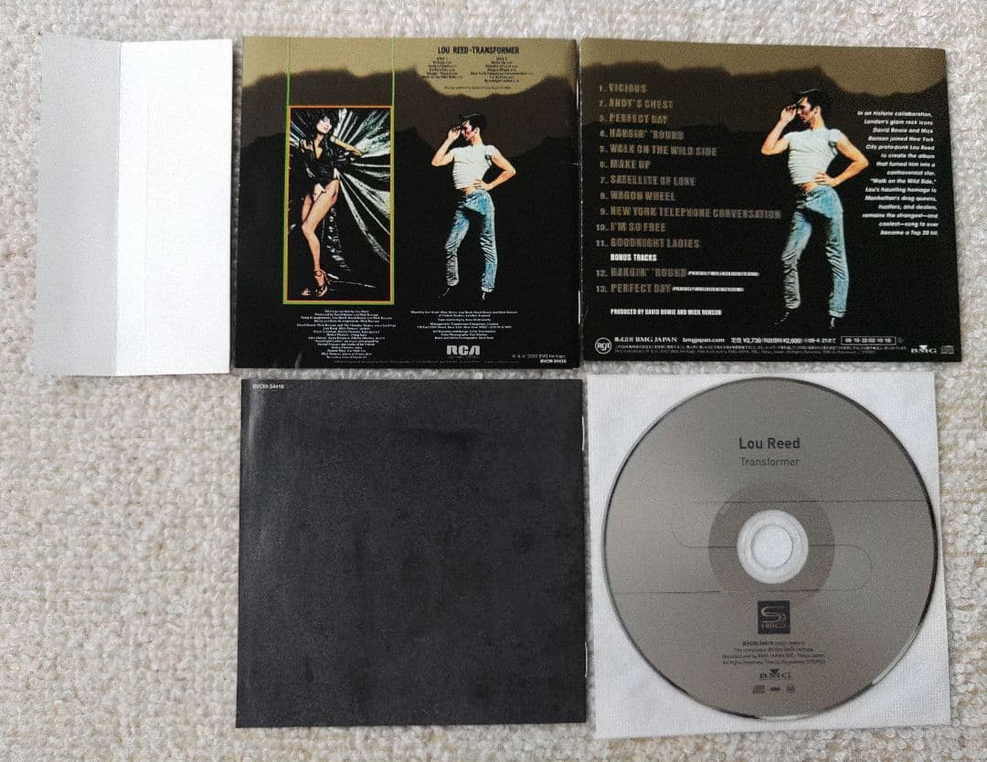 洋楽 Lou Reed Transformer CD